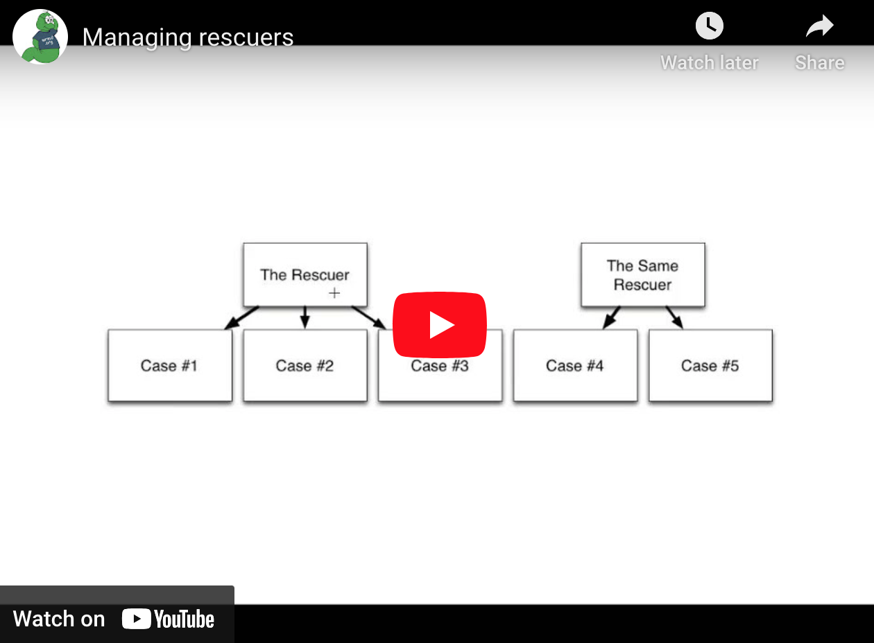 Better Management of Rescuers
